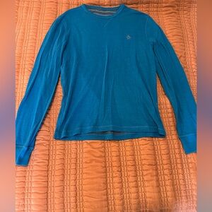 Original Penguin Blue Long Sleeve Shirt